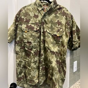 Camo Texas Old Tejas Fishing Shirt